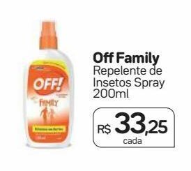 Drogal Repelente de insectos off! family 200ml oferta