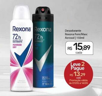 Drogal Desodorante rexona 150ml oferta