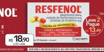 Drogal Resfenol c/20 oferta
