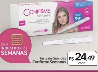Drogal Teste de gravidez confirme semanas oferta
