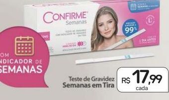 Drogal Teste de gravidez semanas em tira oferta