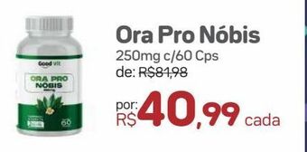 Ora pro nóbis 250mg c/60 cps