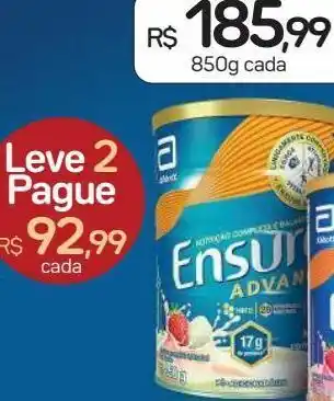 Drogal Suplemento vitanímico ensure 850g oferta