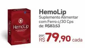 Drogal Suplemento alimentar hemolip oferta