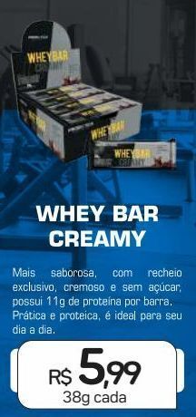 Drogal Whey bar creamy 38g oferta