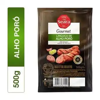 Supermercados Andreazza Linguiça de pernil seara gourmet alho poró 500g oferta