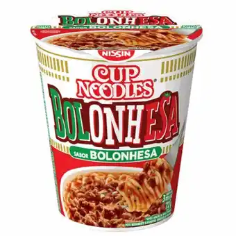 Cup noodles nissin bolonhesa 72g