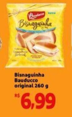 Extra Supermercado Bisnaguinha Bauducco original 260 g oferta