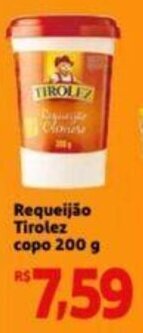 Requeijão Tirolez copo 200 g