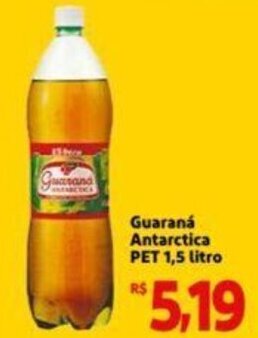Guaraná Antarctica PET 1,5 litro