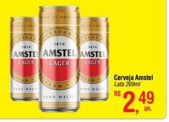 Fort Atacadista Cerveja Amstel Lata 269ml oferta