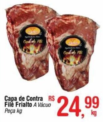 Fort Atacadista Capa de Contra File Frialto A Vácuo Peça kg oferta