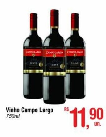Fort Atacadista Vinho Campo Largo 750ml oferta