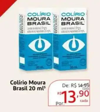 Colirio Moura Brasil 20cm