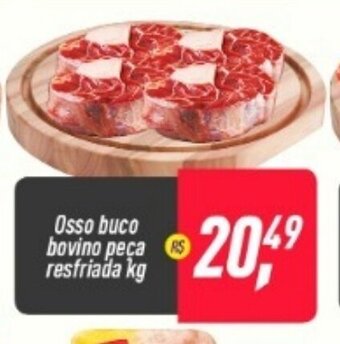Frangolândia Osso buco bovino peca Resfriado 1kg oferta