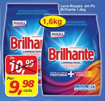 Supermercados Guanabara Lava Roupas em po Brilhante 1.6kg oferta