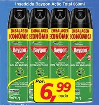 Inseticida Baygon Acao Total 360ml
