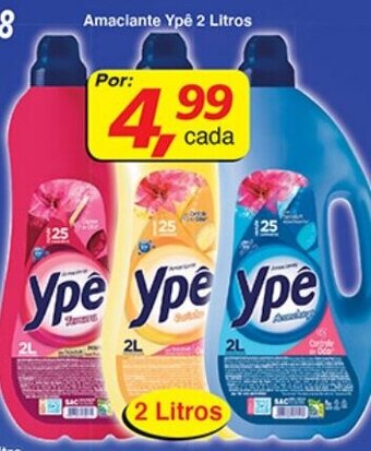 Supermercados Guanabara Amaciante Ype 2L oferta