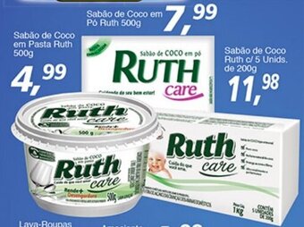 Supermercados Guanabara Sabao de Coco em po Ruth 500g oferta