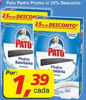 Supermercados Guanabara Pato Pedra Promo c/25% Desconto oferta