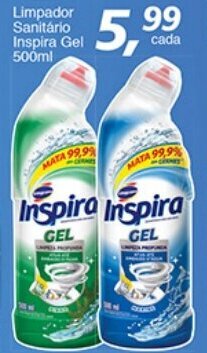 Supermercados Guanabara Limpador Sanitario Inspira Gel 500ml oferta