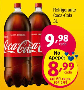 Inter Supermercados Refrigerante Coca-Cola 3L oferta