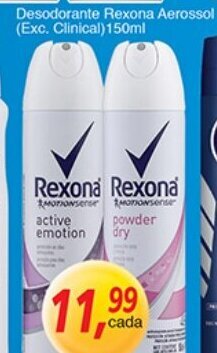 Desodorante Rexona Aerosol 150ml