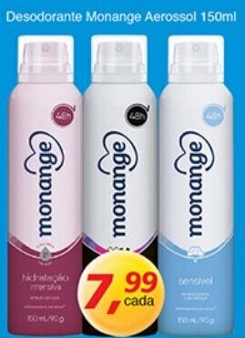 Supermercados Guanabara Desodorante Monange Aerossol 150ml oferta