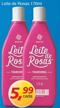 Supermercados Guanabara Leite de Rosas 170ml oferta