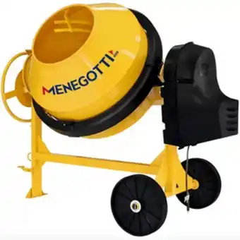 Betoneira 400lts prime monofásica 2cv kit seg menegotti