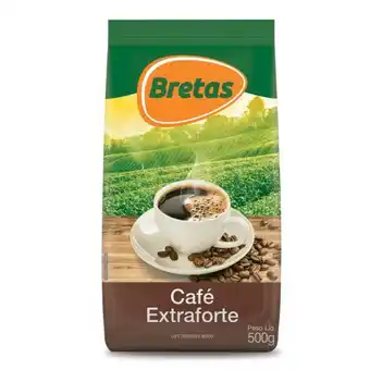 Supermercados Bretas Café bretas almof extra forte 500g oferta