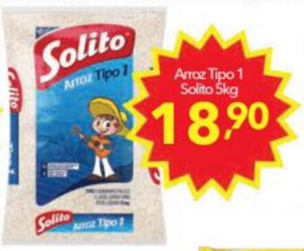 Lopes Supermercados Arroz tipo 1 Solito 5kg oferta