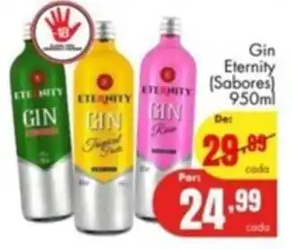 Mauro Center Gin Eternity (Sabores) 950ml oferta