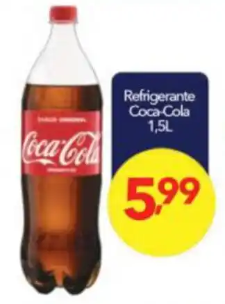 Lopes Supermercados Refrigerante Coca Cola 1.5L oferta