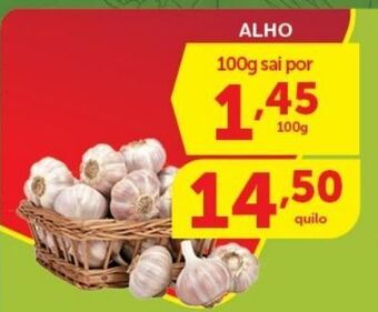 Roldão Alho kg oferta