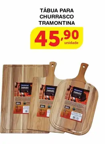Tábua para churrasco tramontina