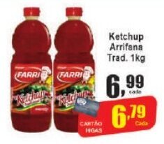 Ketchup Arrifana Trad. 1kg