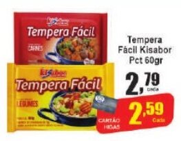 Higa's Supermercado Tempera Fácil Kisabor Pct 60gr oferta