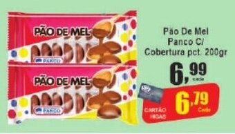 Higa's Supermercado Pão De Mel Panco C/ Cobertura pct. 200gr oferta
