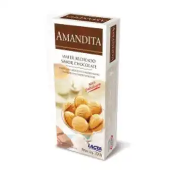 Wafer amandita 200g chocolate