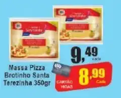 Higa's Supermercado Massa Pizza Brotinho Santa Terezinha 350gr oferta