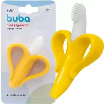 Massageador de gengiva banana buba