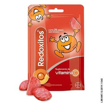 Drogal Vitamina c redoxitos sabor morango 25 gominhas oferta