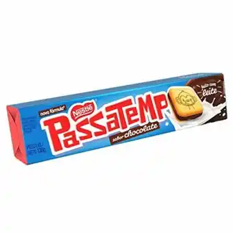 Bisc rech passatempo 130g chocolate