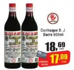 Higa's Supermercado Conhaque S. J Barra 900ml oferta