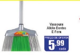 Higa's Supermercado Vassoura Alklin Dentro E Fora oferta