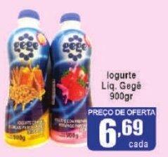Higa's Supermercado logurte Liq. Gege 900gr oferta