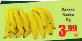 Higa's Supermercado Banana Nanica Kg oferta