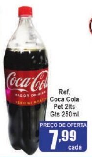 Higa's Supermercado Ref. Coca Cola Pet 2lts Gts 250ml oferta