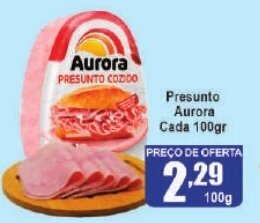 Higa's Supermercado Presunto Aurora Cada 100gr oferta